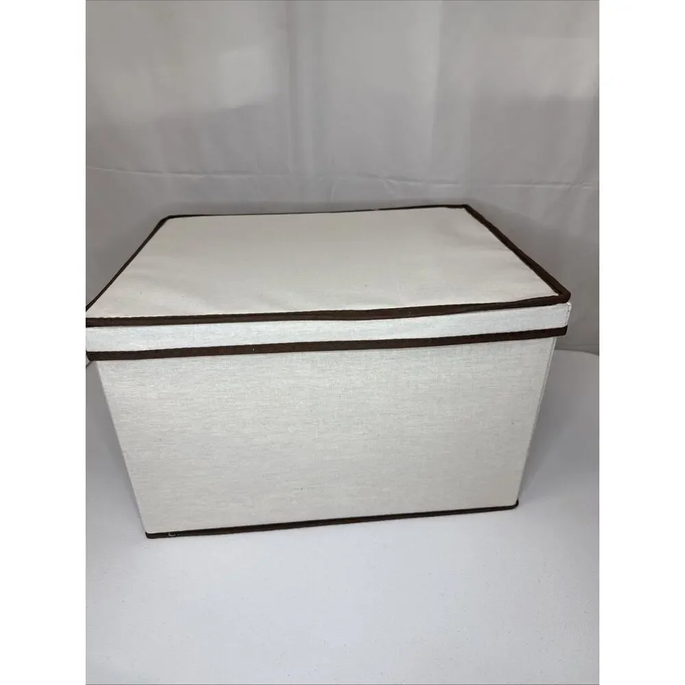 Household Essentials Wine Glass Storage Box, Strong Frame and Natural
